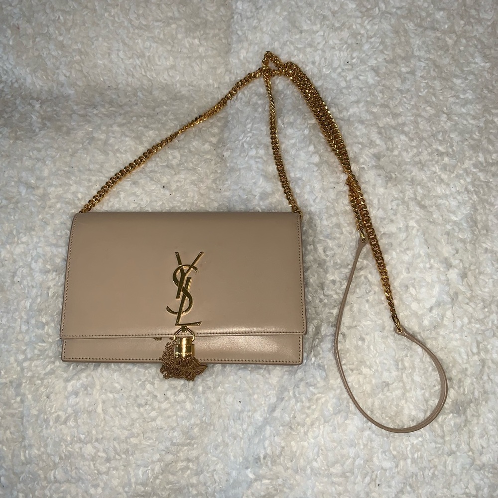 Classic Saint Laurent Monogram Shoulder Bag